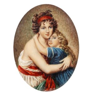 Marie Louise E.Vigée le Brun (círculo)-Miniatura