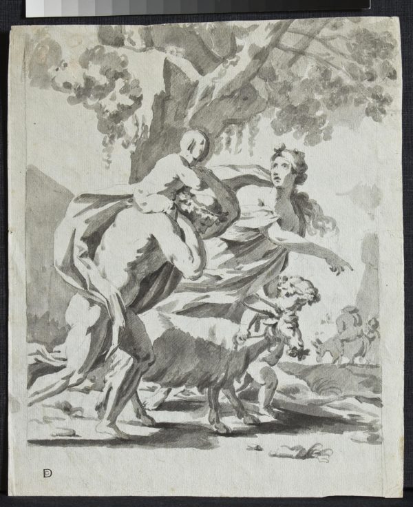Círculo de Goya-Baco y Ariadna