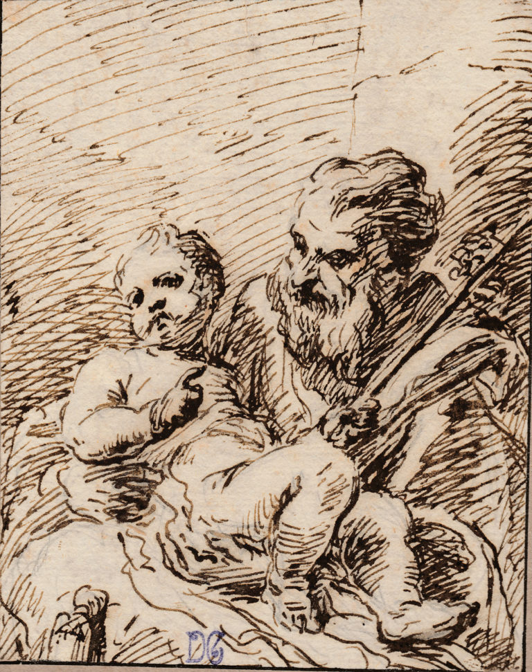 Bartolomé Esteban Murillo (Atrib.) San José y el niño Artfecit